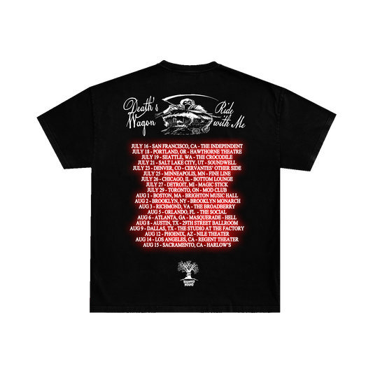 DEATH'S WAGON GROUP TOUR TEE