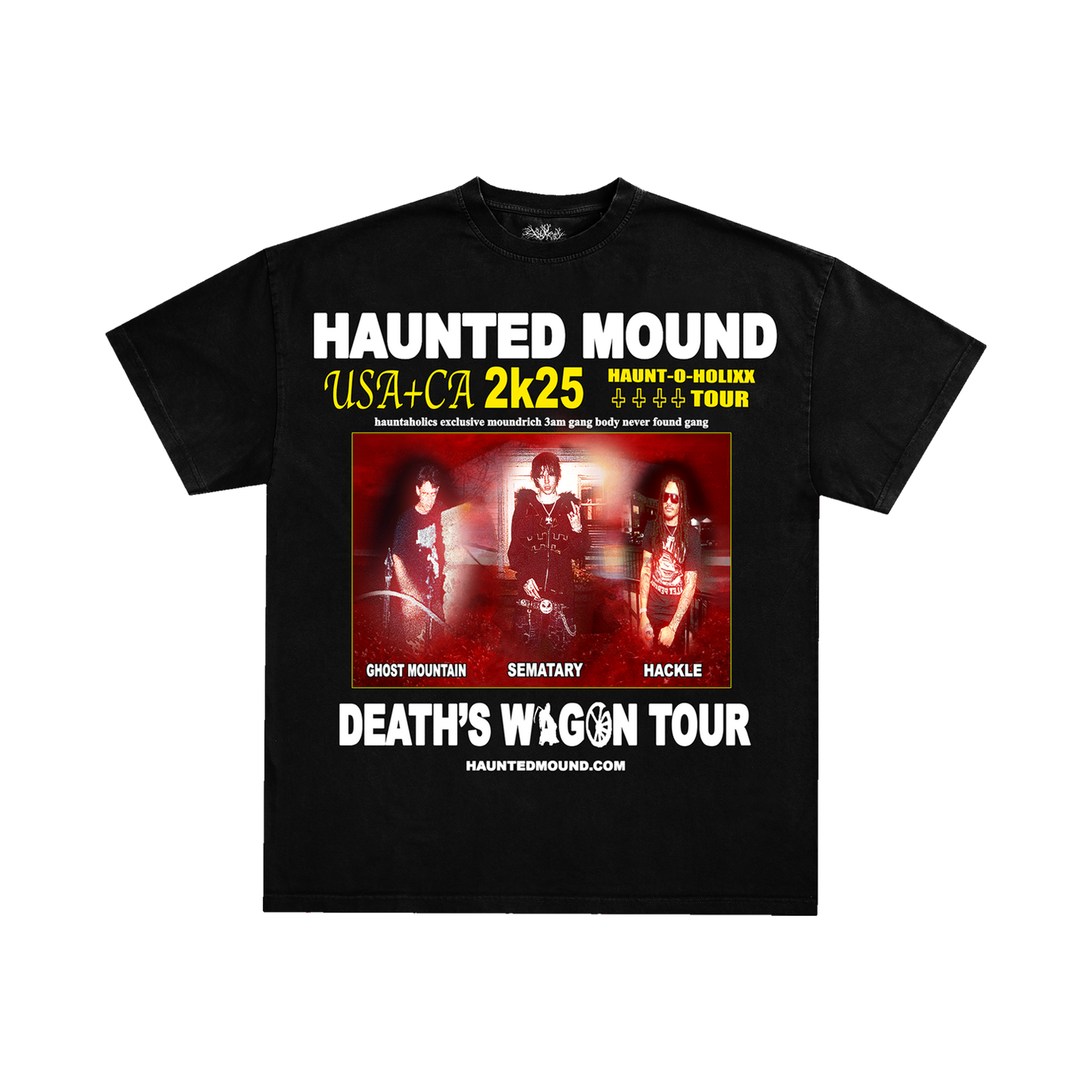 DEATH'S WAGON GROUP TOUR TEE