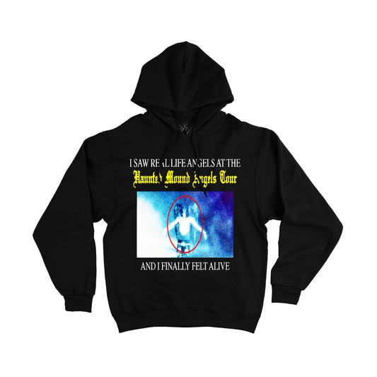 I SAW ANGELS HAUNTED MOUND TOUR HOODIE