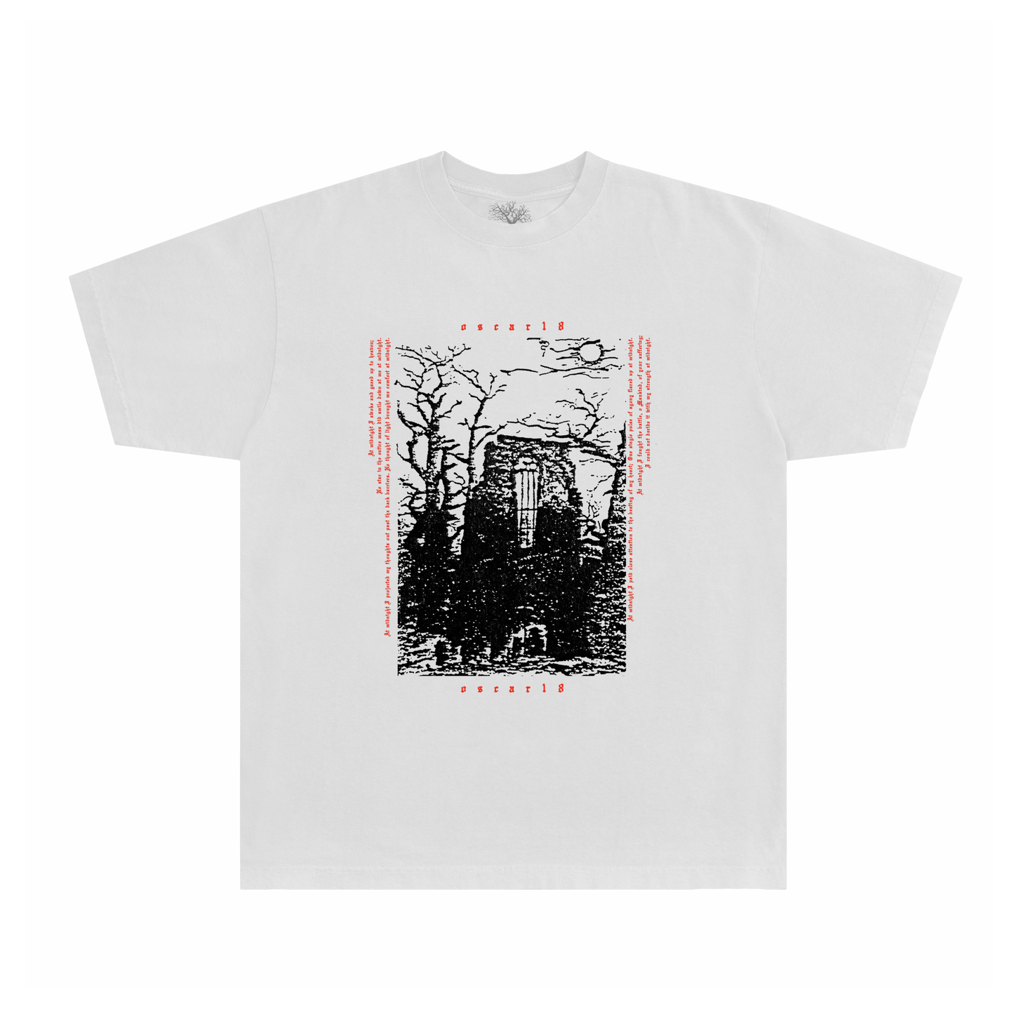 OSCAR18 WHITE TEE